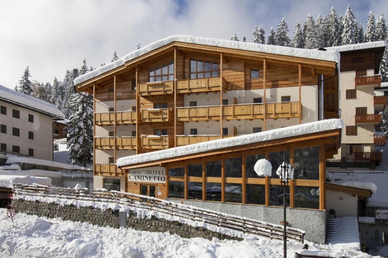 Hotel Garni Caminetto Madonna di Campiglio Bagian luar foto